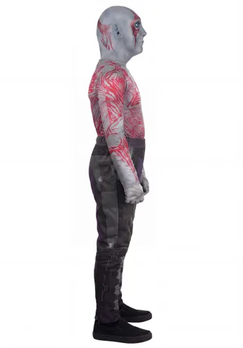 Vista 4 de Disfraz Deluxe Drax para Niño de Marvel Multicolor