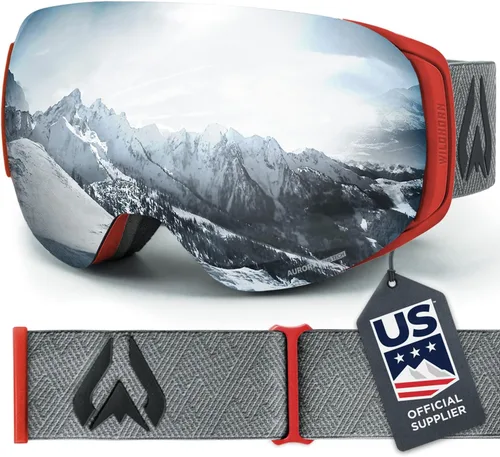 Vista 24 de Wildhorn Roca - Gafas de esquí para hombres y mujeres con protección antiempañamiento/arañazos 100% UV - Lente magnética - Gafas de nieve