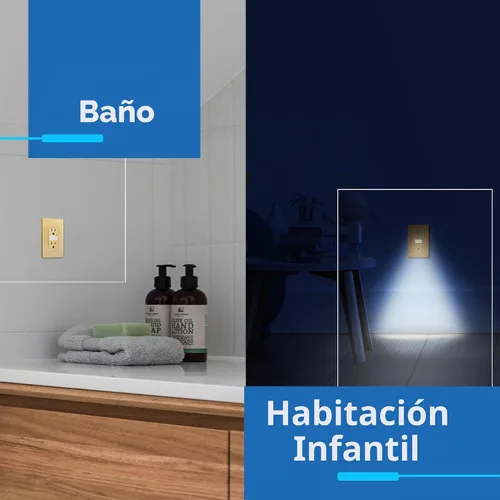 Vista 7 de LIDER Receptáculo de luz de guía LED, receptáculo resistente a Dorado
