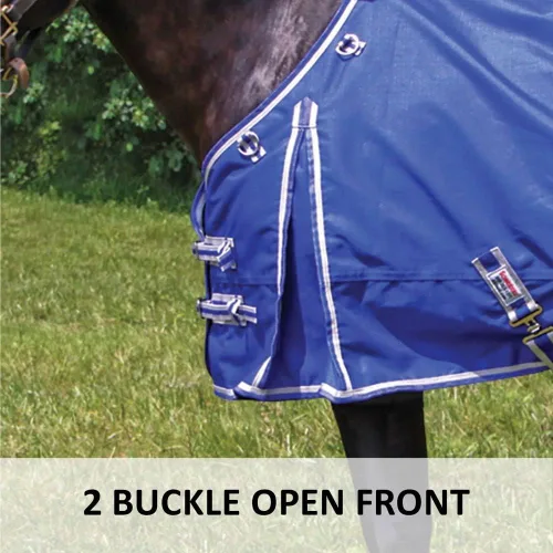 Vista 7 de Dura-Tech Viking Classic Pony Turnouts - Manta de caballo Surcingle Euro Fit Mantas impermeables para caballos Manta de caballo 1200D Manta