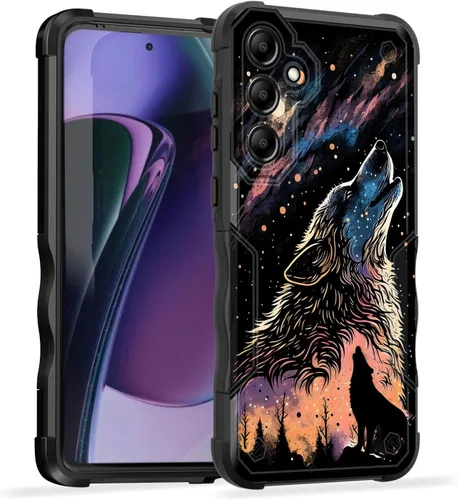 Vista 911 de Funda para Galaxy A14 5G, [Doble Capa][Protección contra Caídas de Grado Militar de 10 Pies] [Antideslizante] Funda Resistente a Prueba de Golpes