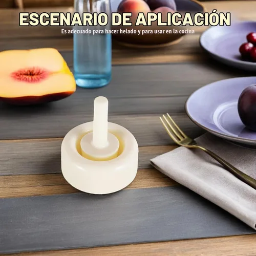 Vista 6 de UPKOCH Moldeador de cono de helado de cocina, rodillo de cono crujiente, kit de molde de cono de helado, máquina de rollos de huevos, 9.25 pulgadas