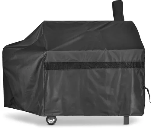Vista 17 de iCOVER - Cubierta de parrilla de 17 pulgadas, resistente al agua, 600D, de lona de poliéster 600D, fundas diseñadas para Blackstone