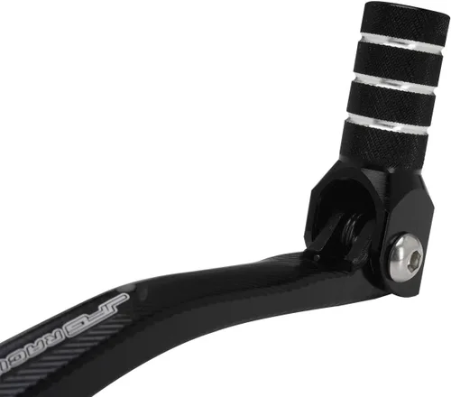 Vista 4 de JFG RACING Palanca de cambios plegable para motocicleta + estriberas para moto de cross CNC universal para 50cc - 125cc CRF CR XR RM KX KLX YZ TTR