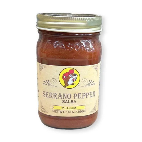 Vista 7 de Buc-ee's Signature Texas Salsa - Delicia picante del sabor del suroeste (pimienta asada a 5 fuegos)