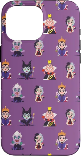 Vista 19 de Disney Villains Kawaii - Carcasa para iPhone 17, color morado