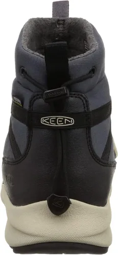 Vista 3 de KEEN Botas Chukka impermeables de invierno Uneek SNK para hombre, Negro (triple black)Negro