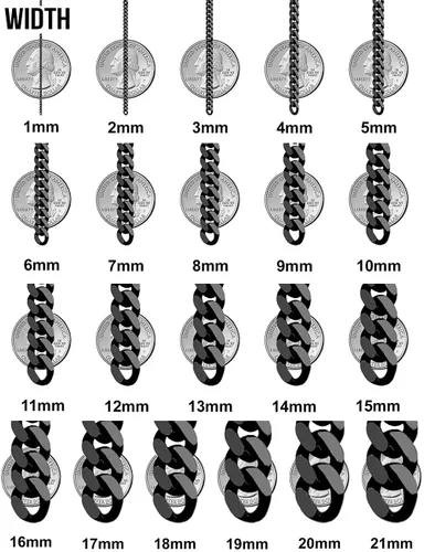 Vista 8 de Ioka Colgante clásico de cruz de oro amarillo pulido auténtico de 14 quilates con cadena Figaro 3+1 de 0.075in, joyería para mujeres y hombres
