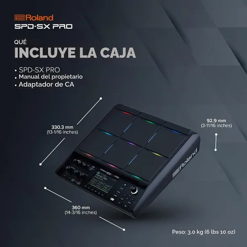 Vista 7 de Roland Almohadilla de muestreo SPD-SX Pro