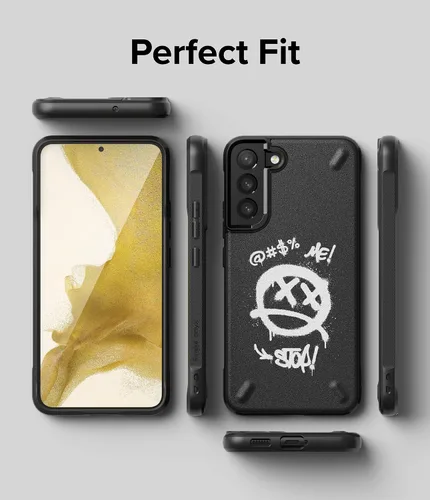 Vista 7 de Ringke Onyx - Funda protectora para teléfono compatible con Samsung Galaxy S22 Plus 5G (2022), diseño impreso, resistente, resistente, duradero, a