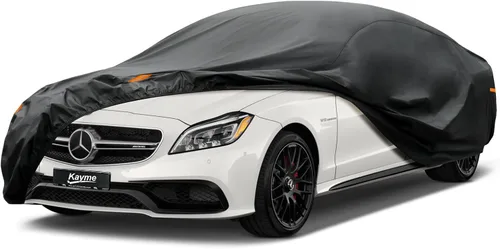 Vista 58 de Kayme Cubierta de auto SUV de 7 capas ajuste personalizado para BMW X1 (2009-2025), impermeable, para todo tipo de clima, para automóviles, cubierta
