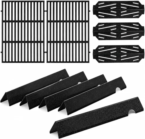 Vista 20 de QuliMetal Piezas de repuesto para parrillas Weber Genesis 300 Series, E310, S310, E320, E330, S330, EP310, EP320, EP330 Series con control frontal