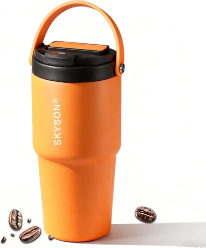 Vista 10 de Taza de café portátil para viajes, mini máquina de café expreso, taza térmica de 20 onzas con tapa, filtro eléctrico de extracción rápida, vaso