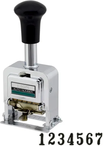 Vista 6 de Lion Pro-Line - Numeradora automática de servicio pesado, 5 ruedas, romana (D-52)