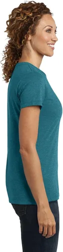 Vista 4 de District Made playera cómoda de tela de mezcla perfecta para mujer XL
