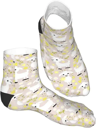 Vista 4 de Calcetines atléticos para mujer, para senderismo, deportes, yoga, correr, etc.