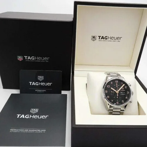 Vista 7 de Reloj TAG Heuer Carrera Negro Dial Calibre 16 para hombre CV2A1ABBA0738