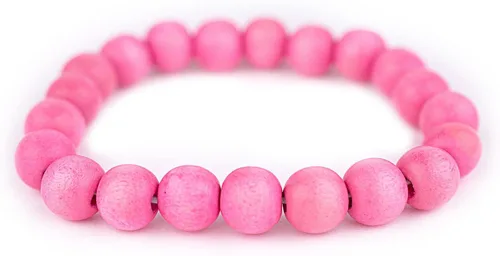 Vista 74 de Pulsera de cuentas de madera