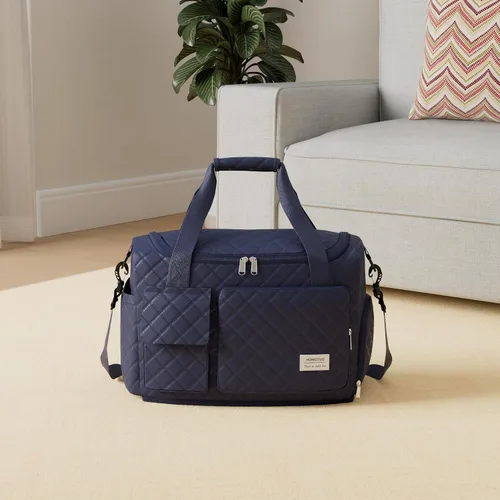 Vista 184 de Pequeña bolsa de gimnasio para mujer, bolsa de viaje con compartimento para zapatos