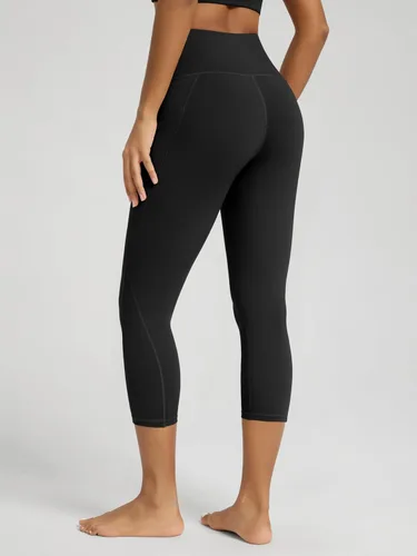 Vista 2 de ODODOS - Leggings de yoga con cintura alta y bolsillos para mujer, pantalones deportivos con control de abdomen, no se transparentan, para correr