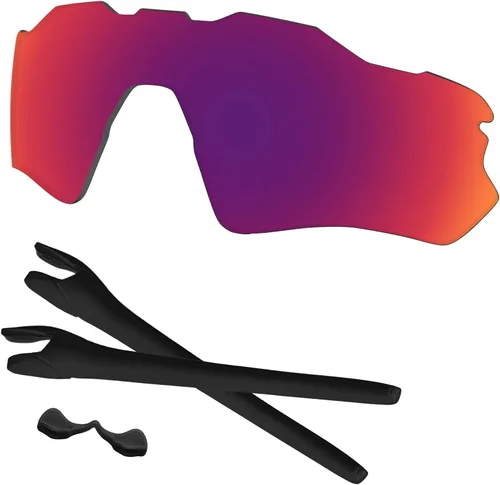 Vista 18 de Radar EV Path Lentes y kits de goma de repuesto para gafas de sol Oakley OO9208 polarizadas Azul espejo