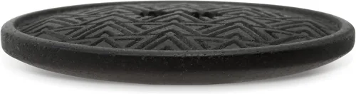 Vista 5 de Dritz Geométrico redondo, 0.787 in, negro, 9 botones de cáñamo reciclado, 0.787 in, 9
