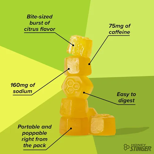 Vista 4 de Masticables de energía orgánica de Honey Stinger