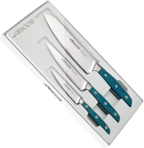 Vista 12 de Cuchillo deshuesador Arcos de acero inoxidable de nitrum de 6 pulgadas y hoja de 6.299 in. Cuchillo profesional para cortar huesos de carne. Mango