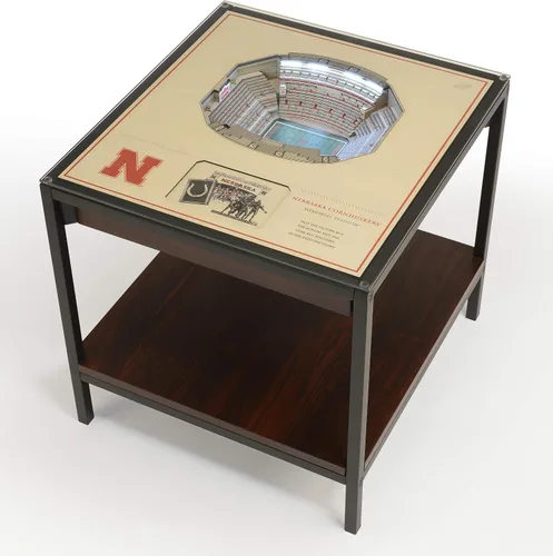 Vista 22 de YouTheFan NCAA - Mesa auxiliar iluminada StadiumView de 25 capas