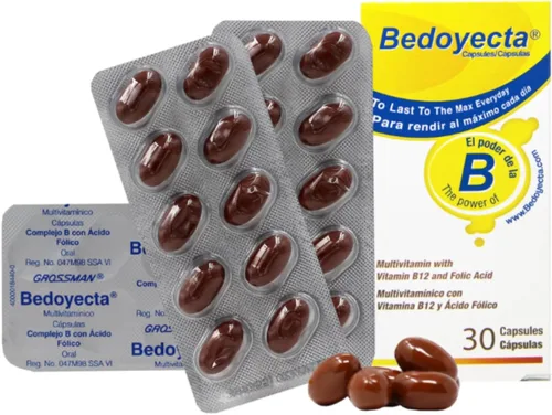 Vista 3 de Bedoyecta Multivitamínico y Suplemento para Hombres y Mujeres, 30 Cápsulas
