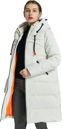 Vista 3 de Parka gruesa Orolay de mujer con cordones y capucha