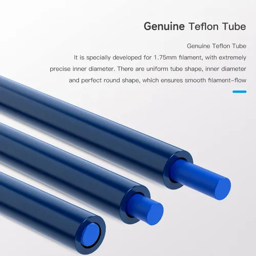 Vista 5 de Creality Tubo oficial Capricorn Bowden de 1 M, soporte de tubo de teflón de PTFE de 0.069 in, resistente al calor, alta lubricación, baja fricción