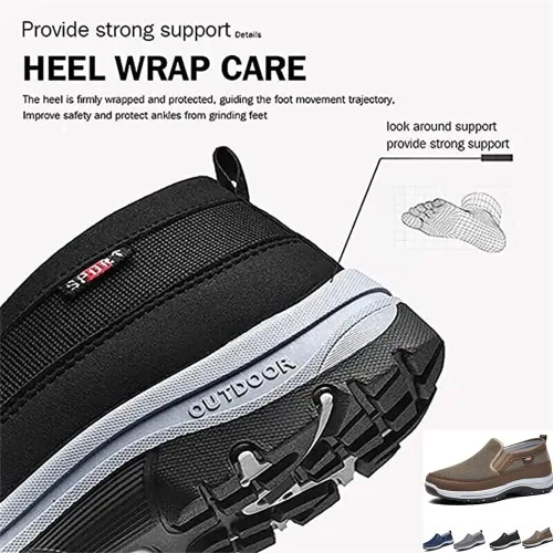 Vista 5 de DIAXXH CNA Trop - Zapatos para hombre, CNA Trop para hombres, zapatos Asupwell, CNA Trop para hombre, zapatos ortopédicos para senderismo al aire