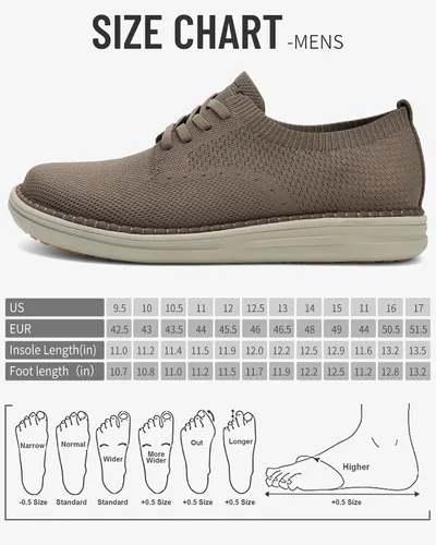 Vista 7 de Zapatos anchos para hombre Zapatos sin cordones Zapatos mocasines para hombre Zapatos de senderismo para hombre