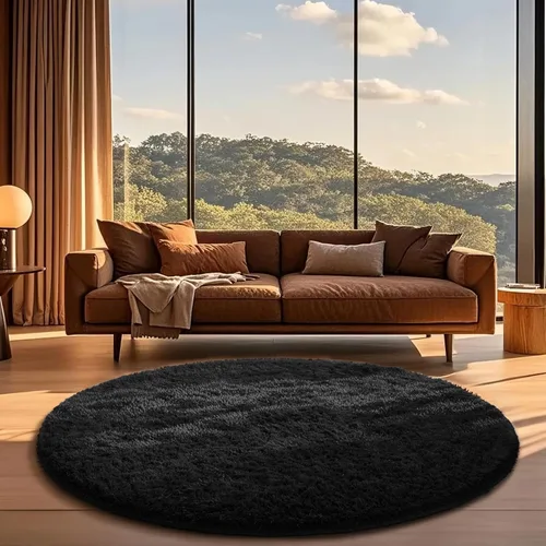 Vista 117 de Ophanie - Alfombras para sala de estar, antideslizante y suave, de felpa grandes y peludas para dormitorio, peludas para niños y niñas, decoración