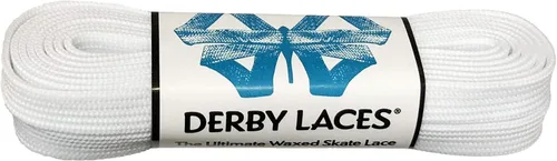 Vista 5 de Encaje encerado de 60 pulgadas para patinaje - Derby Laces para Roller Derby, hockey y patines de hielo, y botas