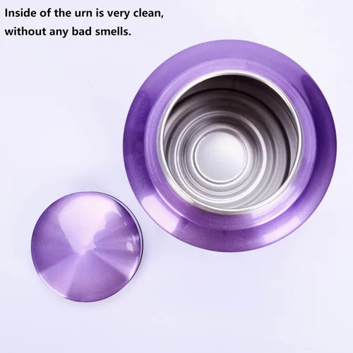 Vista 5 de Urnas de cremación grandes para cenizas humanas, madres adultas, grandes de 160 libras, color morado, para cenizas, para mujeres, madres, abuelas