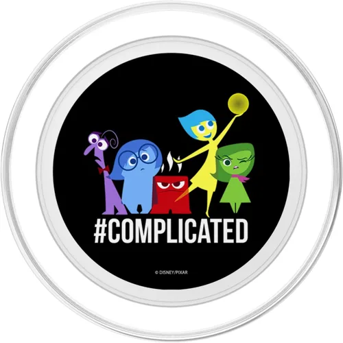 Vista 2 de Disney Pixar Inside Out Emotions #Complicated PopSockets MagSafe PopGrip para iPhone