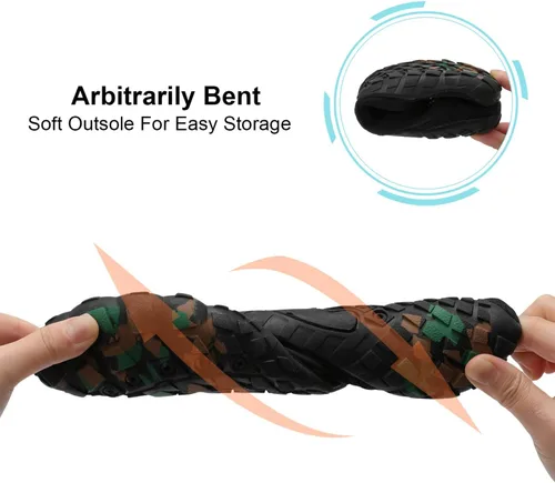 Vista 5 de Centipede Demon Zapatos de agua para natación, unisex, de secado rápido, para playa, senderismo, buceo, navegación, río, deportes acuáticos al aire