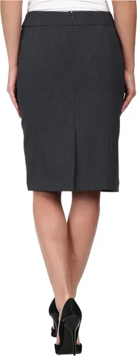 Vista 3 de Calvin Klein Falda de traje de ajuste recto para mujer (talla regular y extragrande)