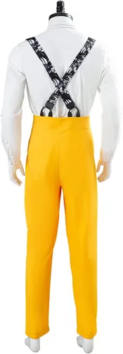Vista 6 de Jim Carrey Cosplay traje amarillo traje de Halloween