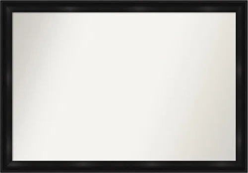 Vista 391 de Amanti Art Espejo personalizado, gran espejo de baño estrecho, espejo de pared o espejo de tocador de baño sobre el fregadero (24 x 24 pulgadas)