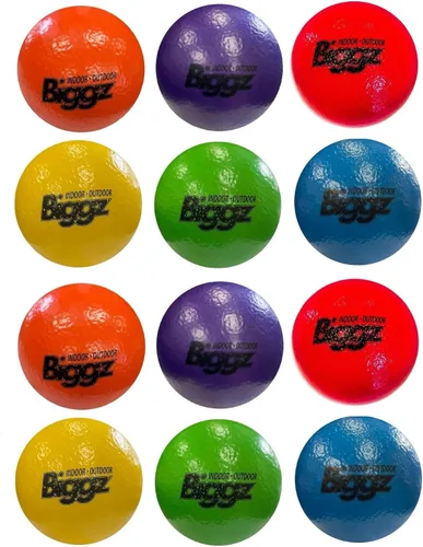 Vista 6 de Biggz Pelotas Dodge de espuma para piel
