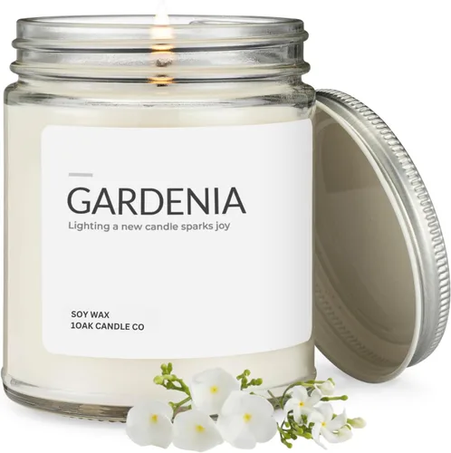 Vista 10 de 1OAK Vela de Manzana - Velas perfumadas de cera de soja (Manzana) - Velas de soja para aromatizar el hogar - Quema larga premium - Hechas a mano