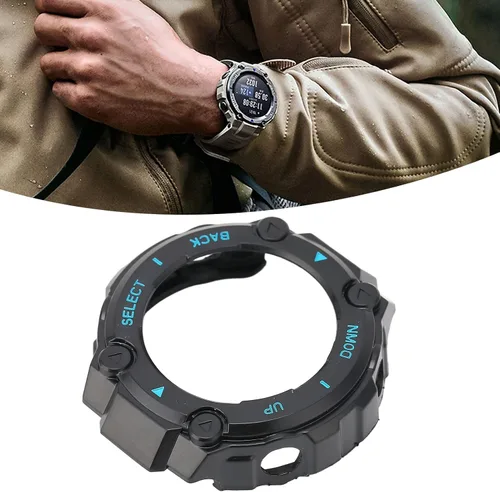 Vista 5 de Yoidesu Funda de reloj inteligente para T REX y Pro, protector de marco de cubierta completa para reloj inteligente, ultradelgado, a prueba