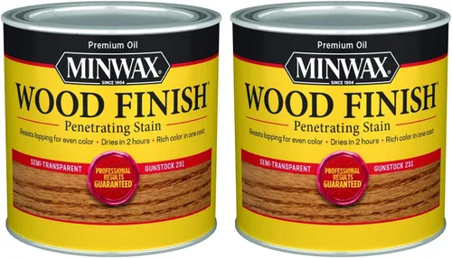 Vista 41 de Minwax 700494444 Acabado de madera, Miel, 1 cuarto de galón