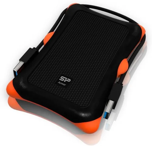 Vista 10 de Silicon Power 4TB Rugged Armor A60 - Disco duro externo USB 3.0 de 2.5 pulgadas a prueba de golpes y resistente al agua para PC, Mac, Xbox One