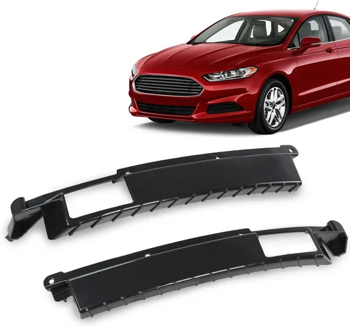 Vista 2 de CHEDA Juego de soportes de parachoques compatible con Ford Fusion 2013 2014 2015 2016 cubierta lateral de plástico delantero 2 piezas