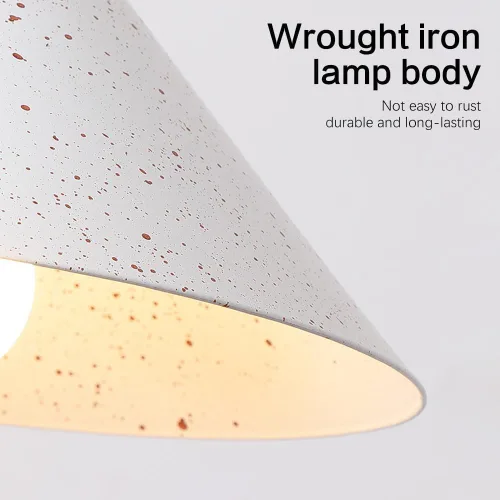 Vista 4 de Modern Solid Wood Pendant Light Fixtures Industrial Metal Hanging Lamp Nordic Adjustable Height Pendant Lighting for Kitchen Sink Bar Office Dining