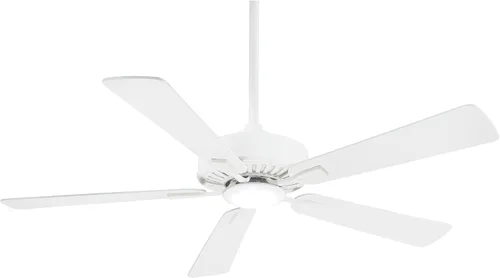 Vista 5 de Minka-Aire F556L-BN Contractor Plus Ventilador de techo de 52 pulgadas con luz LED integrada de 16 W en acabado de níquel cepillado